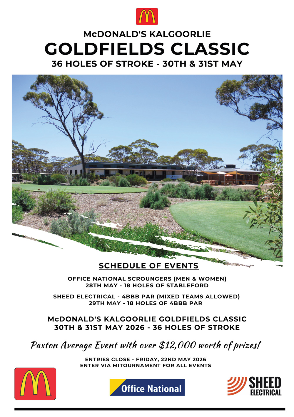 2026 04 Poster Goldfields Classic